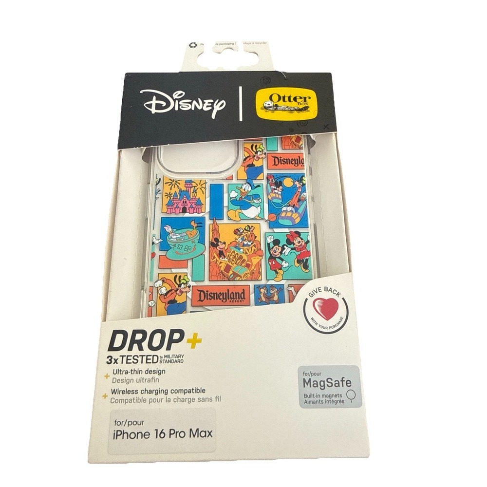 Disney Otterbox Disneyland Mickey Donald iPhone 16 Pro Max Phone Case MagSafe